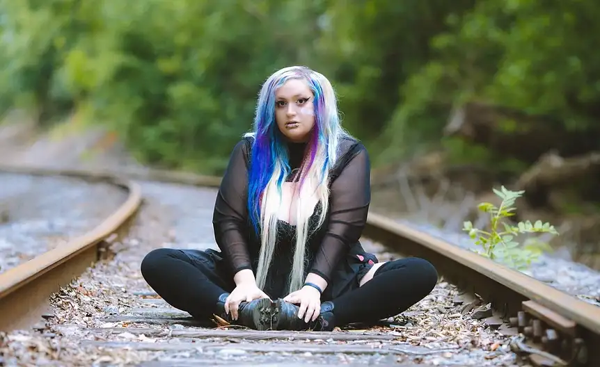 Styl emo wlosy